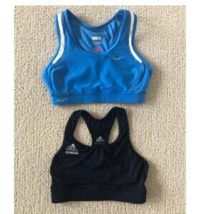 Nike and Adidas Sports Bras, XS new without tag